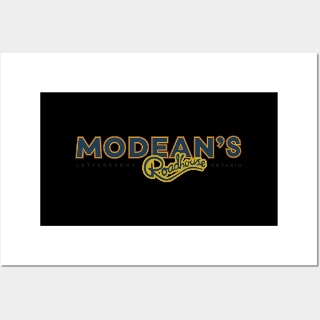 Modean'S Roadhouse Wall Art by HypeRamen